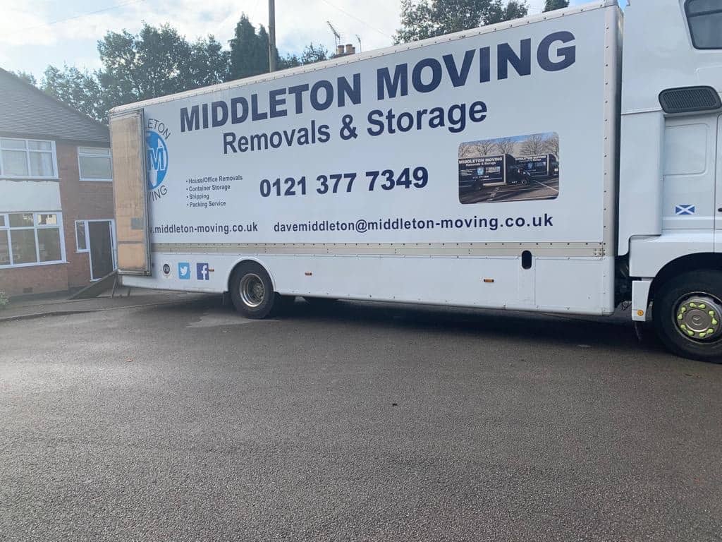 Middleton Moving - Moving Home In Sutton Coldfield
